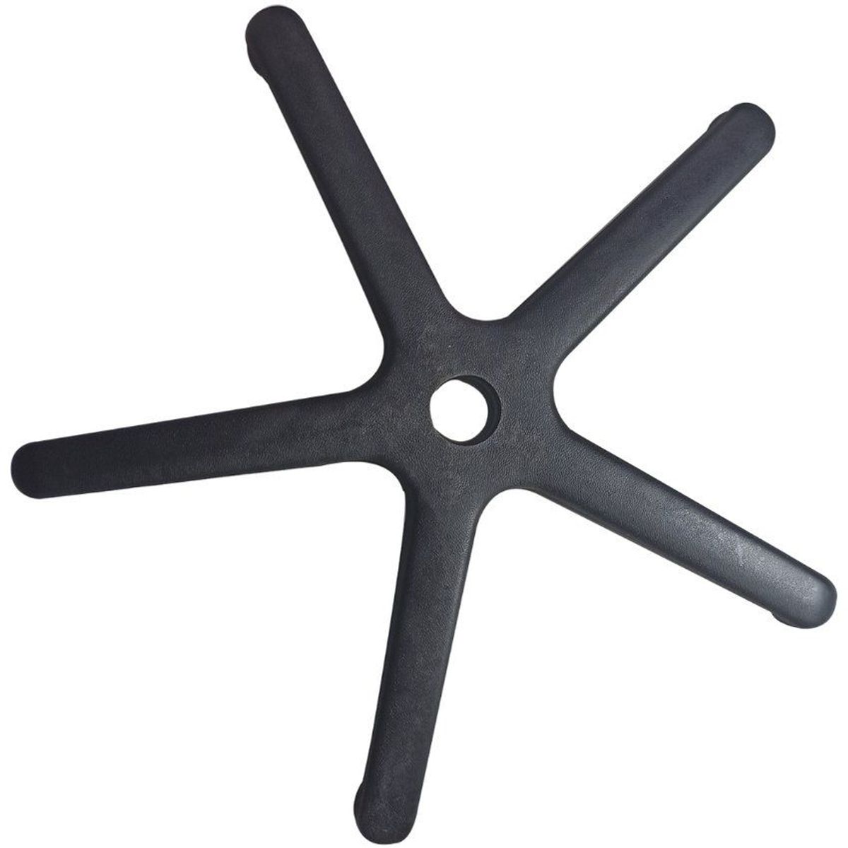 GENERICO - Base araña en nylon de 5 aspas para silla oficina