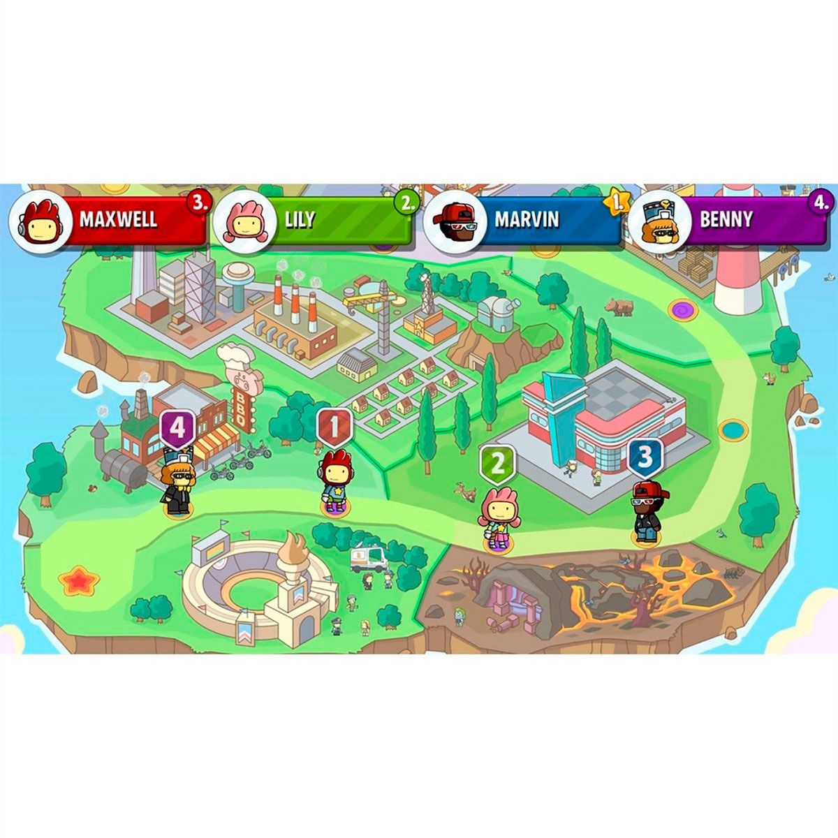 WARNER BROS - SCRIBBLENAUTS SHOWDOWN NSW