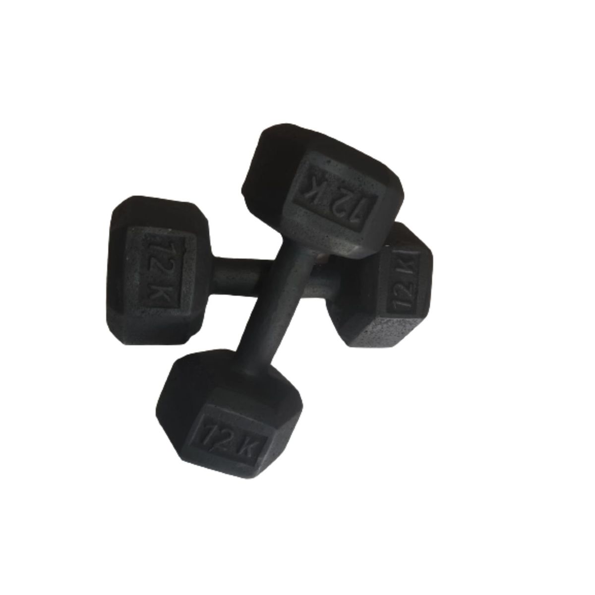 GENERICO - Mancuernas o Pesas 12 Kg Par Total 24 Kg