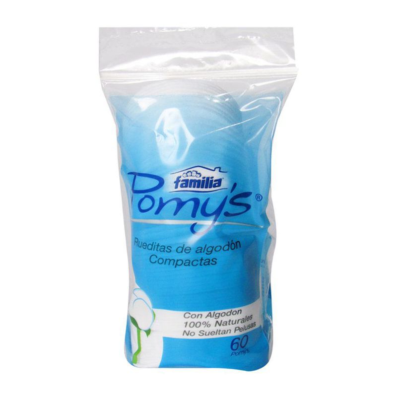 FAMILIA - Rueditas De Algodon Familia Pomys Regular 60 Unidades