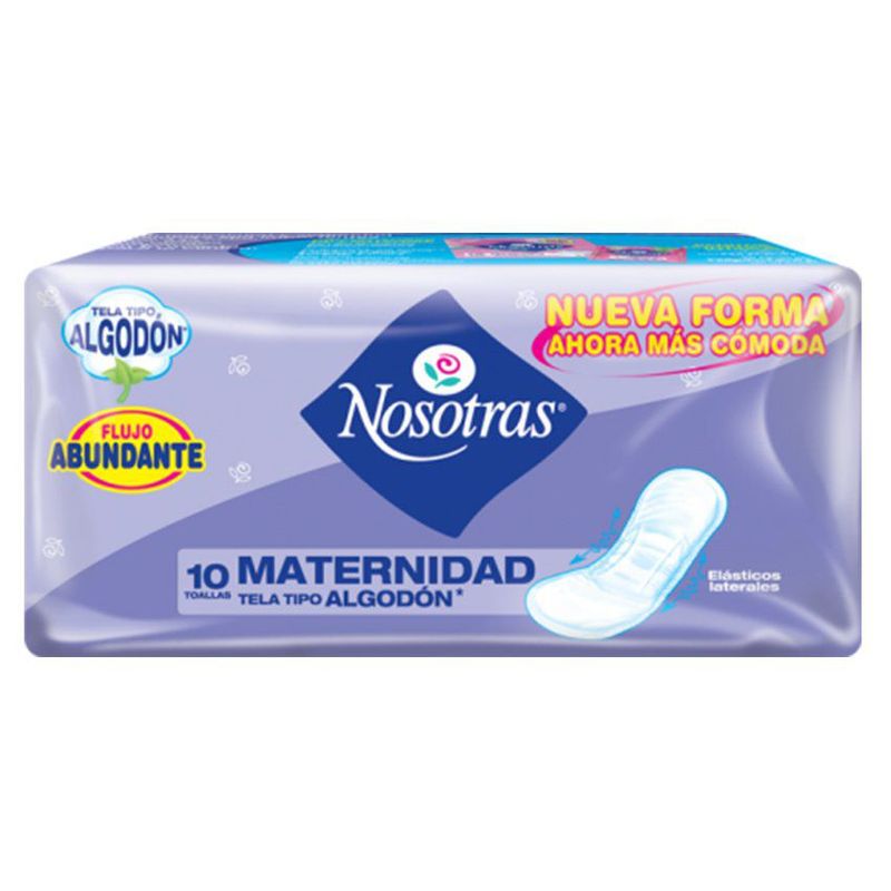 NOSOTRAS - Toallas Maternidad Nosotras X 10 Unidades