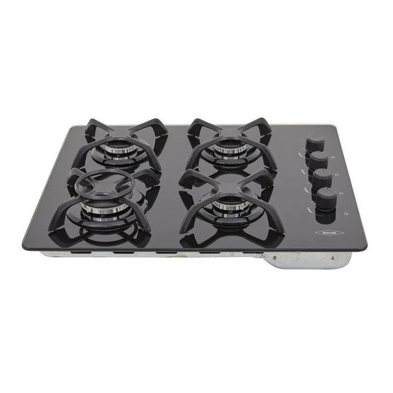 HACEB - Estufa De Empotrar Haceb Cristal Negro 60 x 43