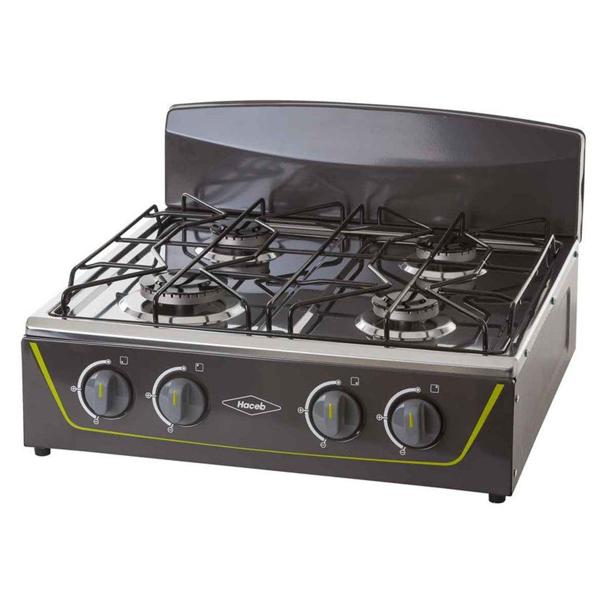 HACEB - Estufa Haceb de Mesa 4 Puestos Gas Propano