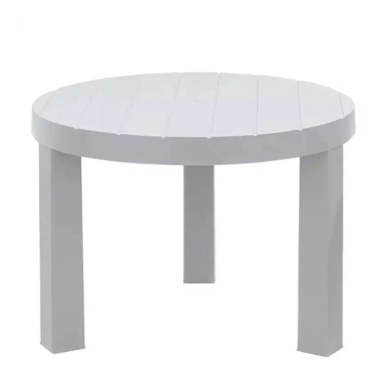 RIMAX - Mesa Auxiliar Redonda Barú Rimax Gris Hielo