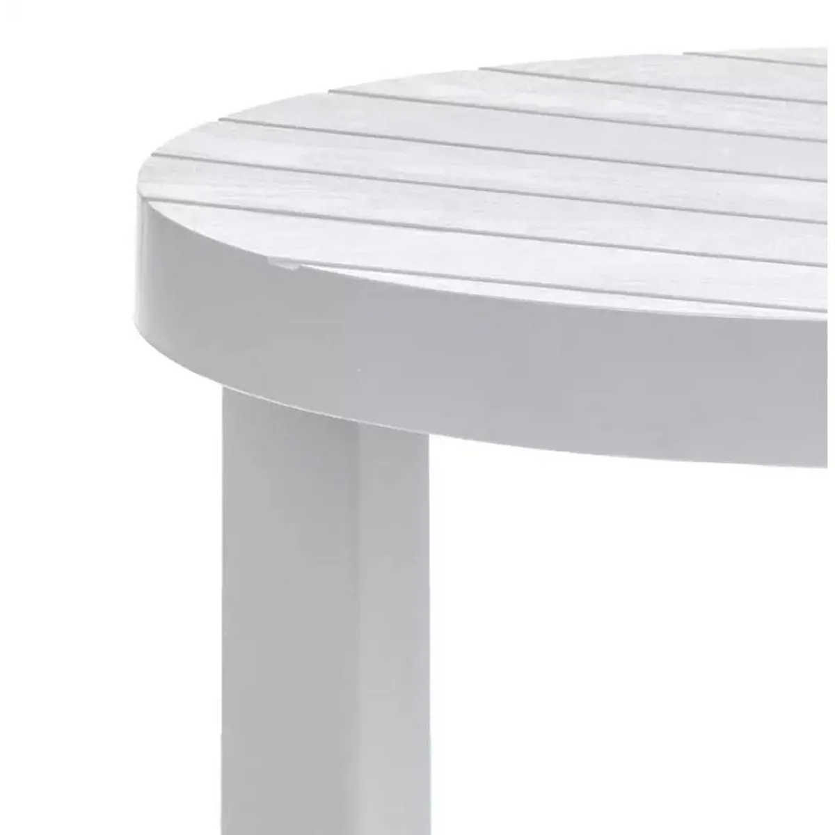 RIMAX - Mesa Auxiliar Redonda Barú Rimax Gris Hielo