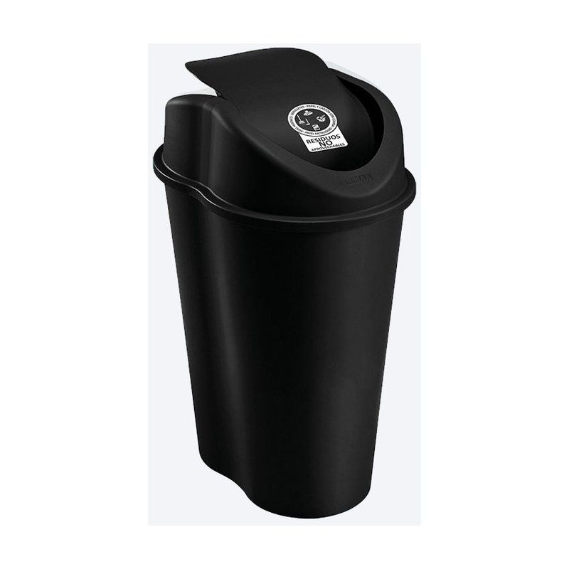 RIMAX - Papelera Rimax Tapa Vaiven 10 Litros