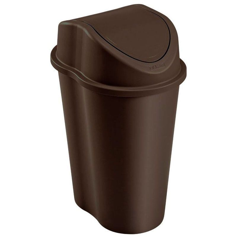 RIMAX - Papelera Style Rimax Tapa Vaiven 25 Litros