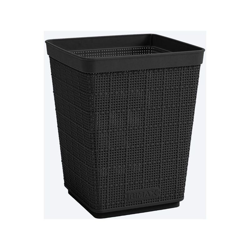 RIMAX - Papelera Rimax Fique 6 Litros Negro