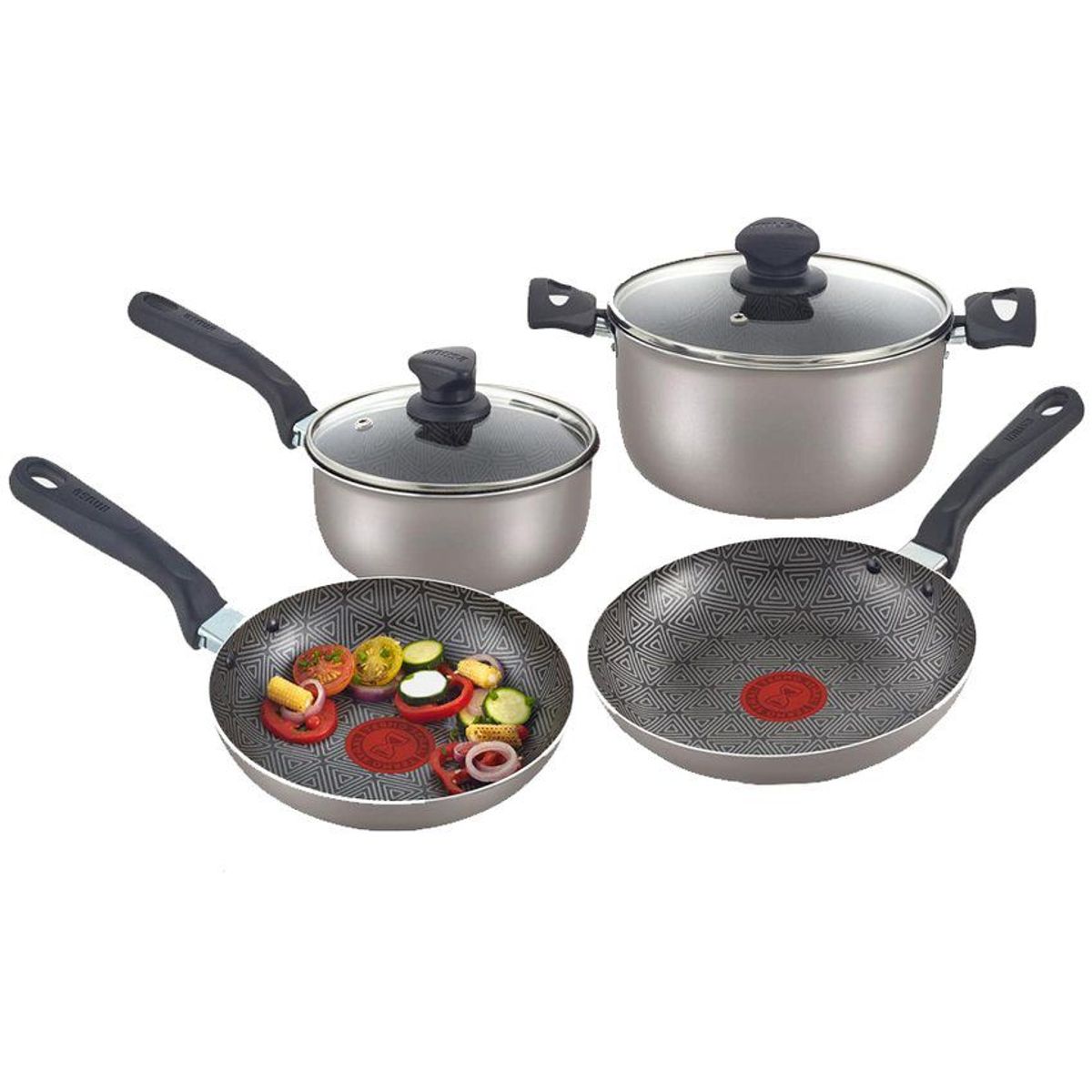 IMUSA - Batería 6 Piezas Antiadherente Talent Imusa