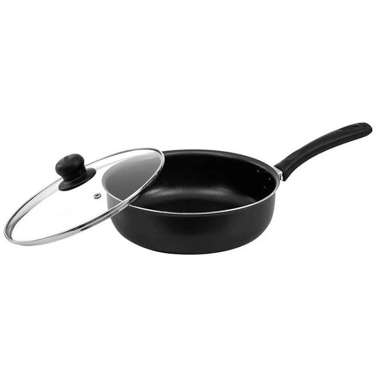 IMUSA - Sarten Smart Imusa Tapa de Vidrio 24 Cm Antiadherente