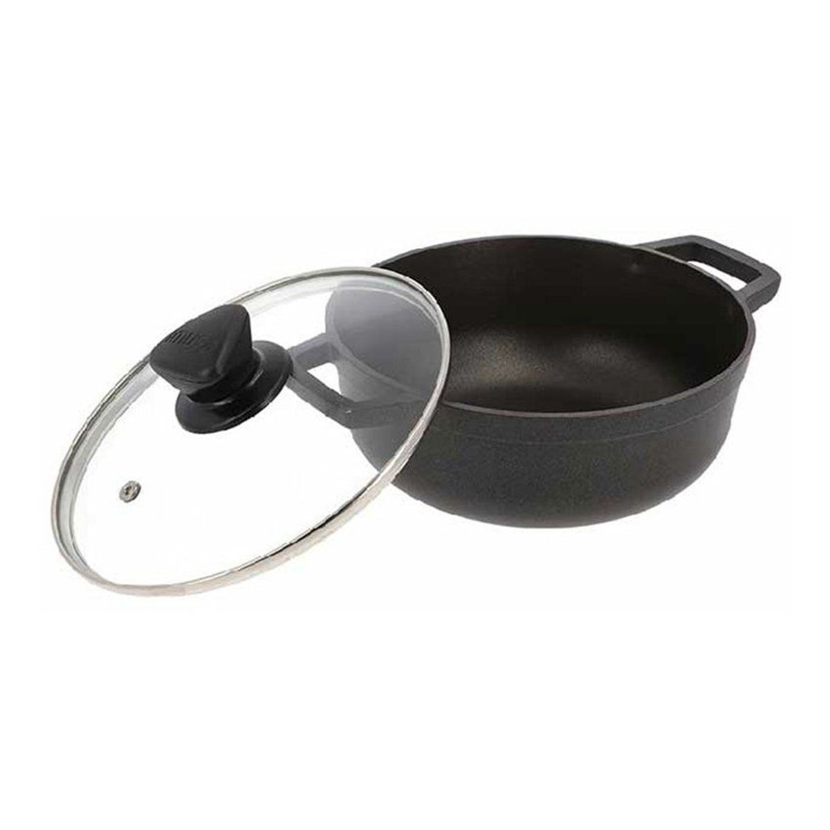 IMUSA - Caldero Imusa 18 Cm Tapa De Vidrio