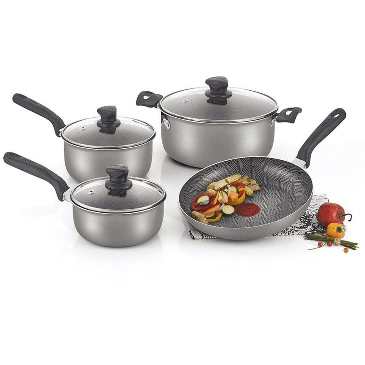 IMUSA - Batería 7 Piezas Antiadherente Talent Imusa