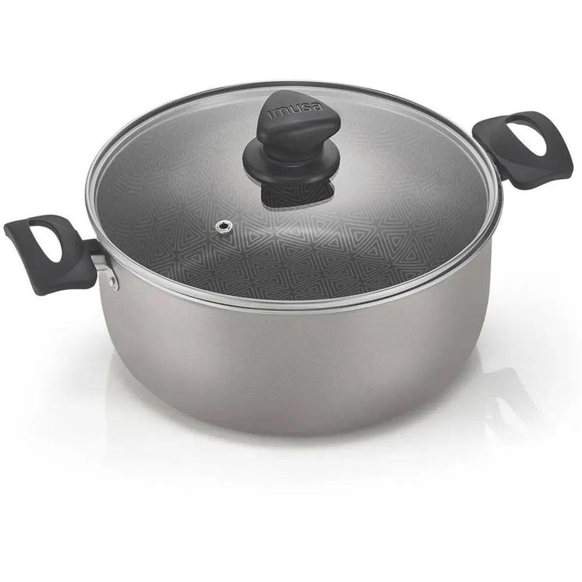 IMUSA - Olla Imusa Tapa De Vidrio 18 cm Talent 2 Litros