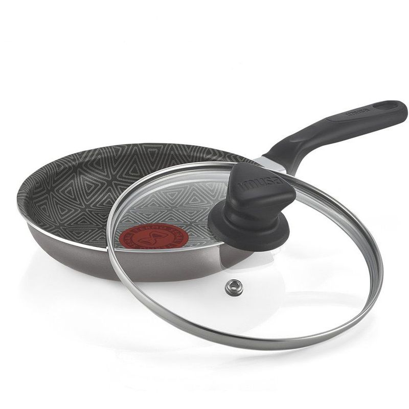 IMUSA - Cacerola Imusa Talent Antiadherente 16 cm con Tapa y Mango