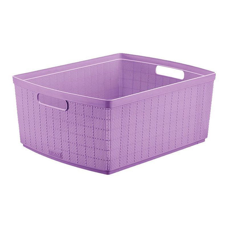 RIMAX - Canasta Rimax Fique 30 Litros Lavanda
