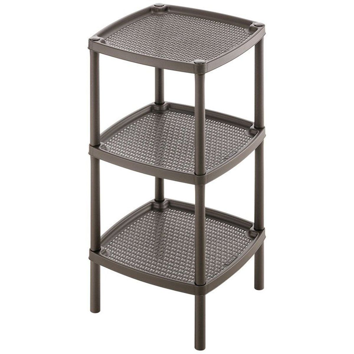 RIMAX - Mesa Multiusos Cuadrado Rimax 3 Niveles Mocca