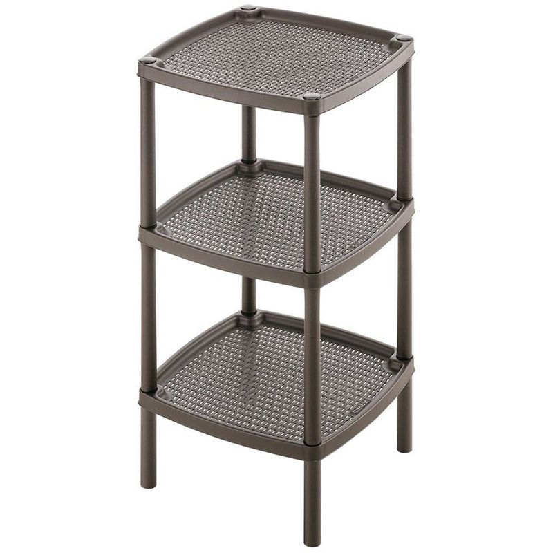 RIMAX - Mesa Multiusos Cuadrado Rimax 3 Niveles Mocca