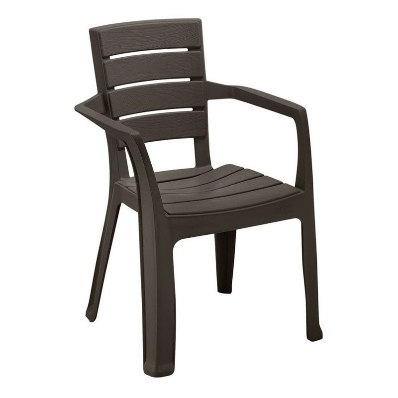 RIMAX - Silla Baru Con Brazos Rimax Wengue