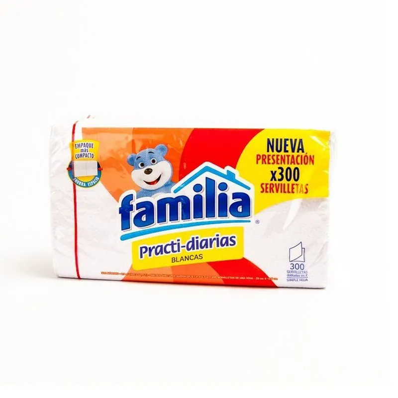 FAMILIA - Servilletas Familia Practidiaria 300 Unidades
