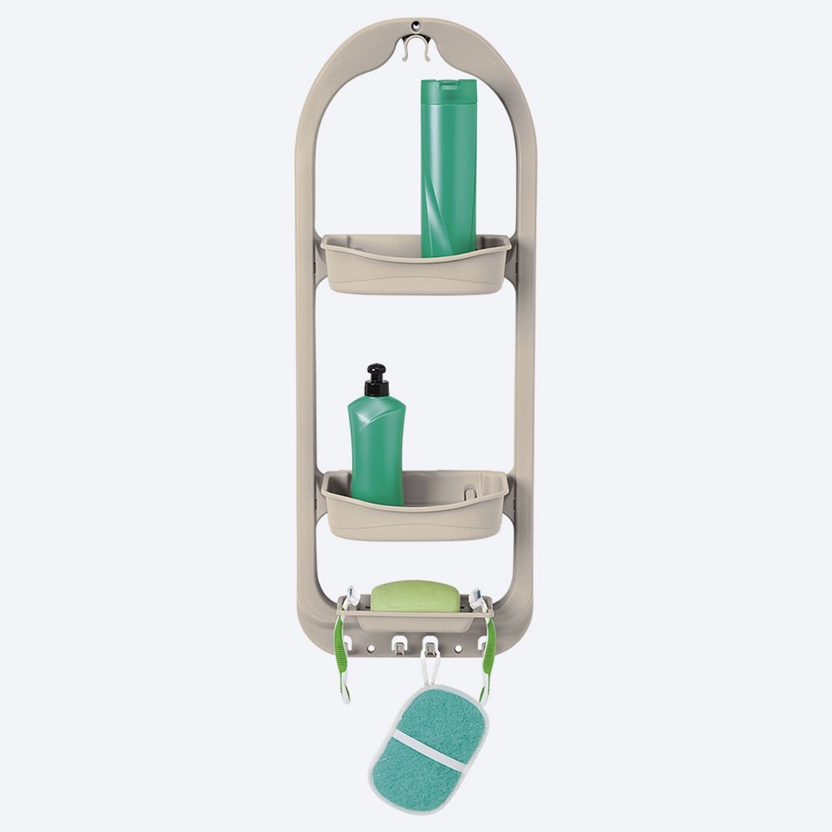 RIMAX - Organizador De Ducha Rimax - Taupe