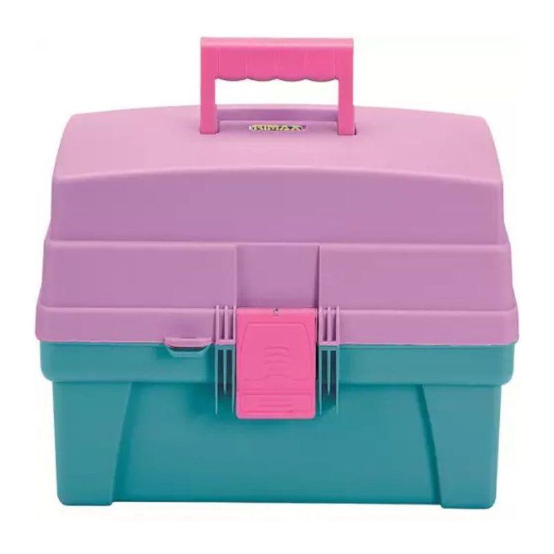 RIMAX - Caja Vanity Rimax 14 Verde Turquesa - Rosado