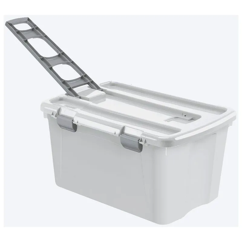 RIMAX - Cajon Móvil Rimax 120 Litros Gris Hielo