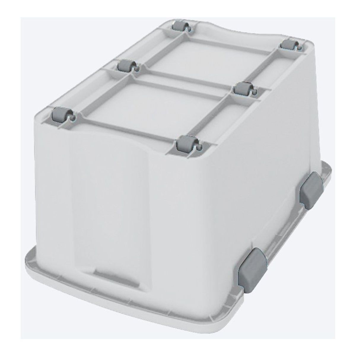 RIMAX - Cajon Móvil Rimax 120 Litros Gris Hielo