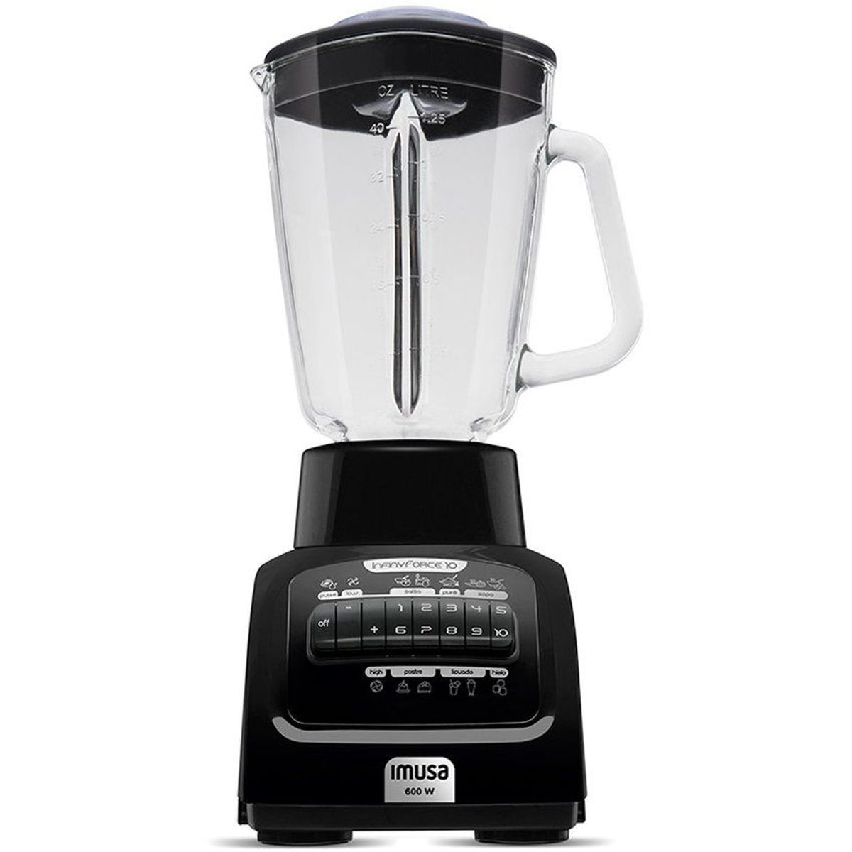 IMUSA - Licuadora imusa infiny force 10 velocidades negro