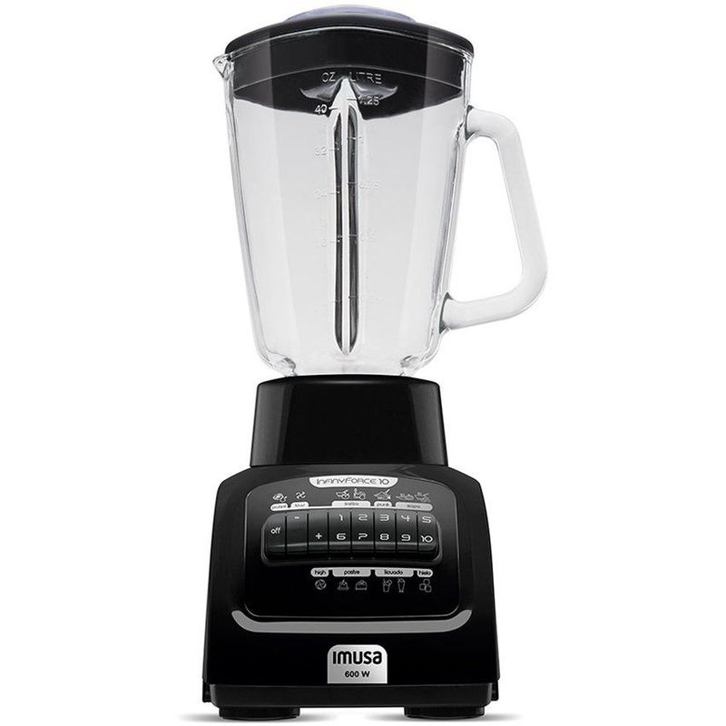 IMUSA - Licuadora imusa infiny force 10 velocidades negro