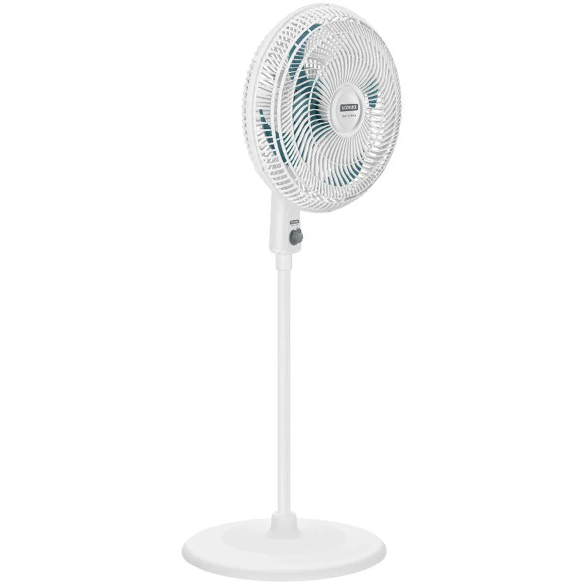 SAMURAI - Ventilador samurai air maxx blanco con azul