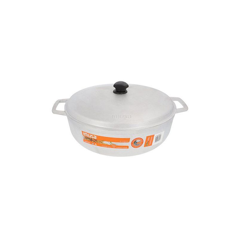 IMUSA - Caldero 36cm 114litros aluminio fundido imusa linea profesional
