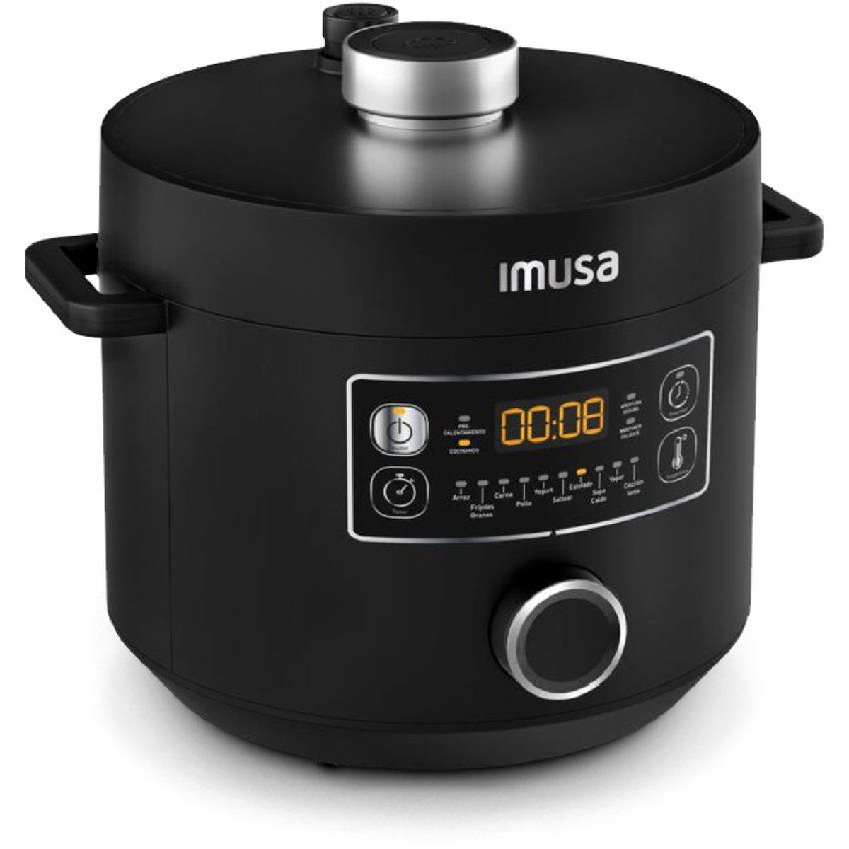 IMUSA - Olla Multifuncional IMUSA Multichef PRO Negra 5 Litros