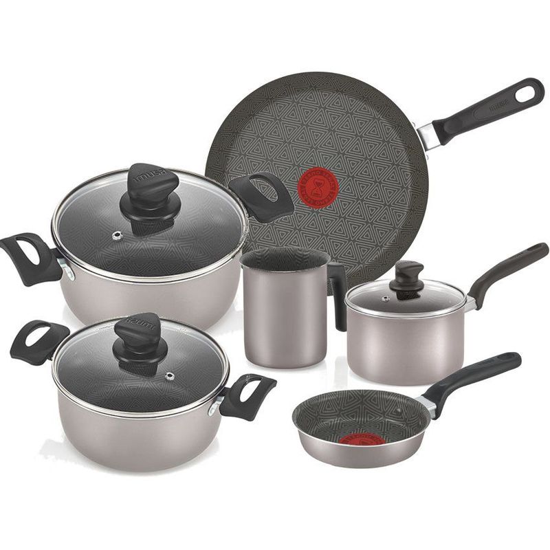 IMUSA - Bateria de cocina imusa antiadherente talent 9 piezas
