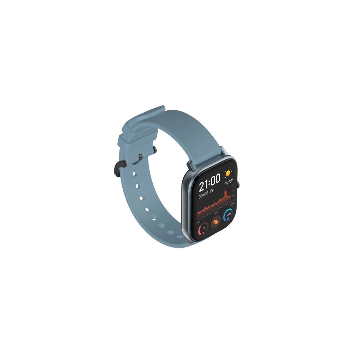 AMAZFIT - Reloj Inteligente Amazfit GTS - Steel Blue - General Version