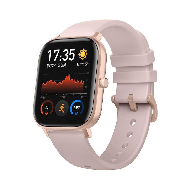 AMAZFIT - Reloj Inteligente Amazfit GTS - Rose Pink - General Version