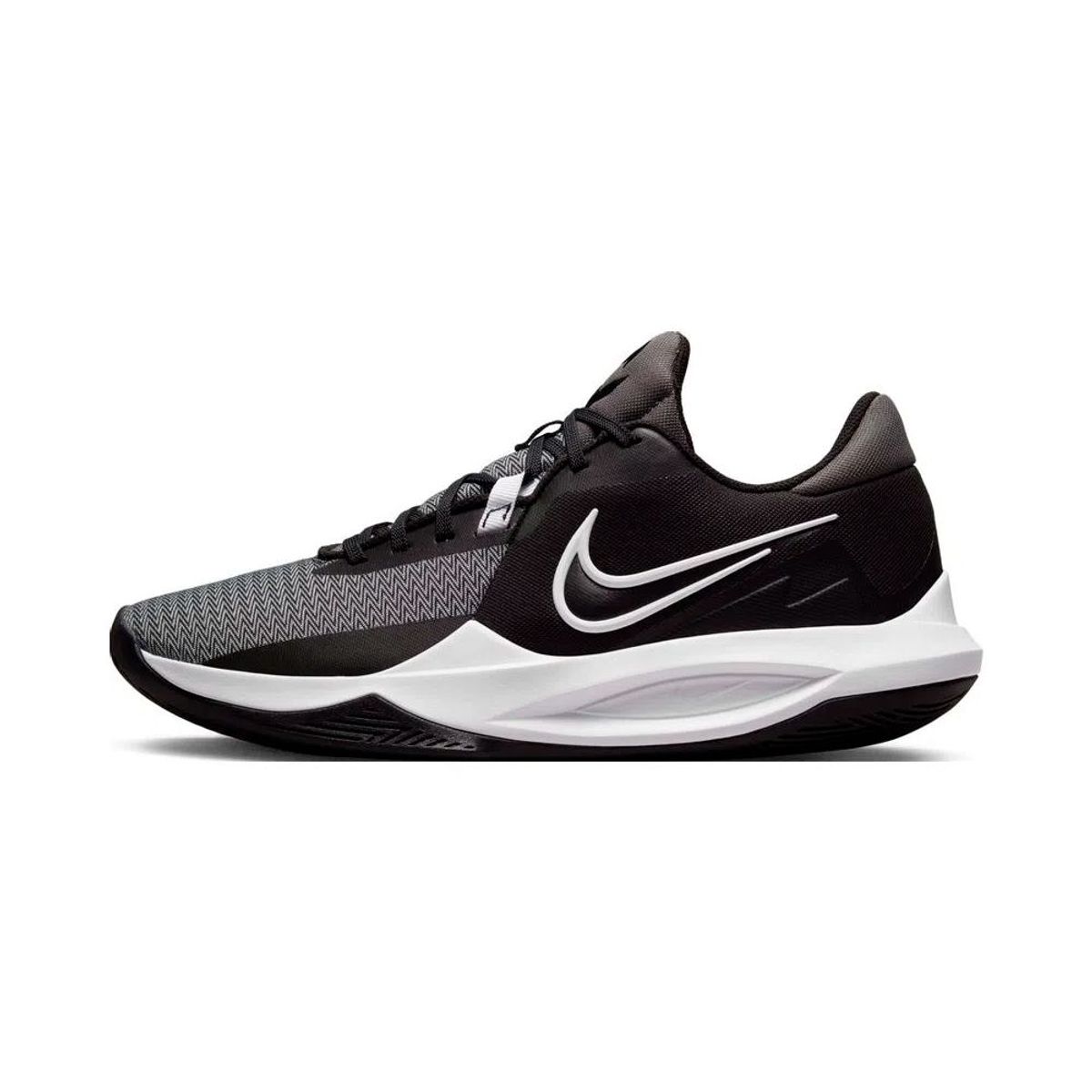 NIKE - Tenis Nike Baloncesto Precision Vi-Negro/Blanco