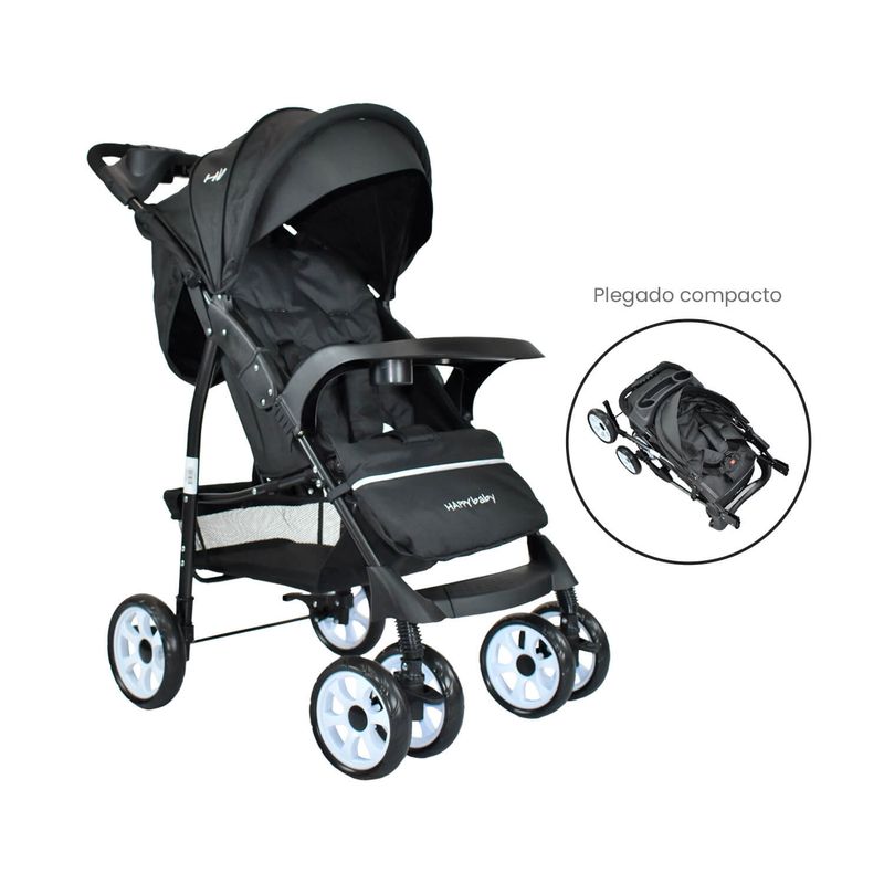 HAPPY BABY - Coche Bebe Happy Baby Klaus Negro