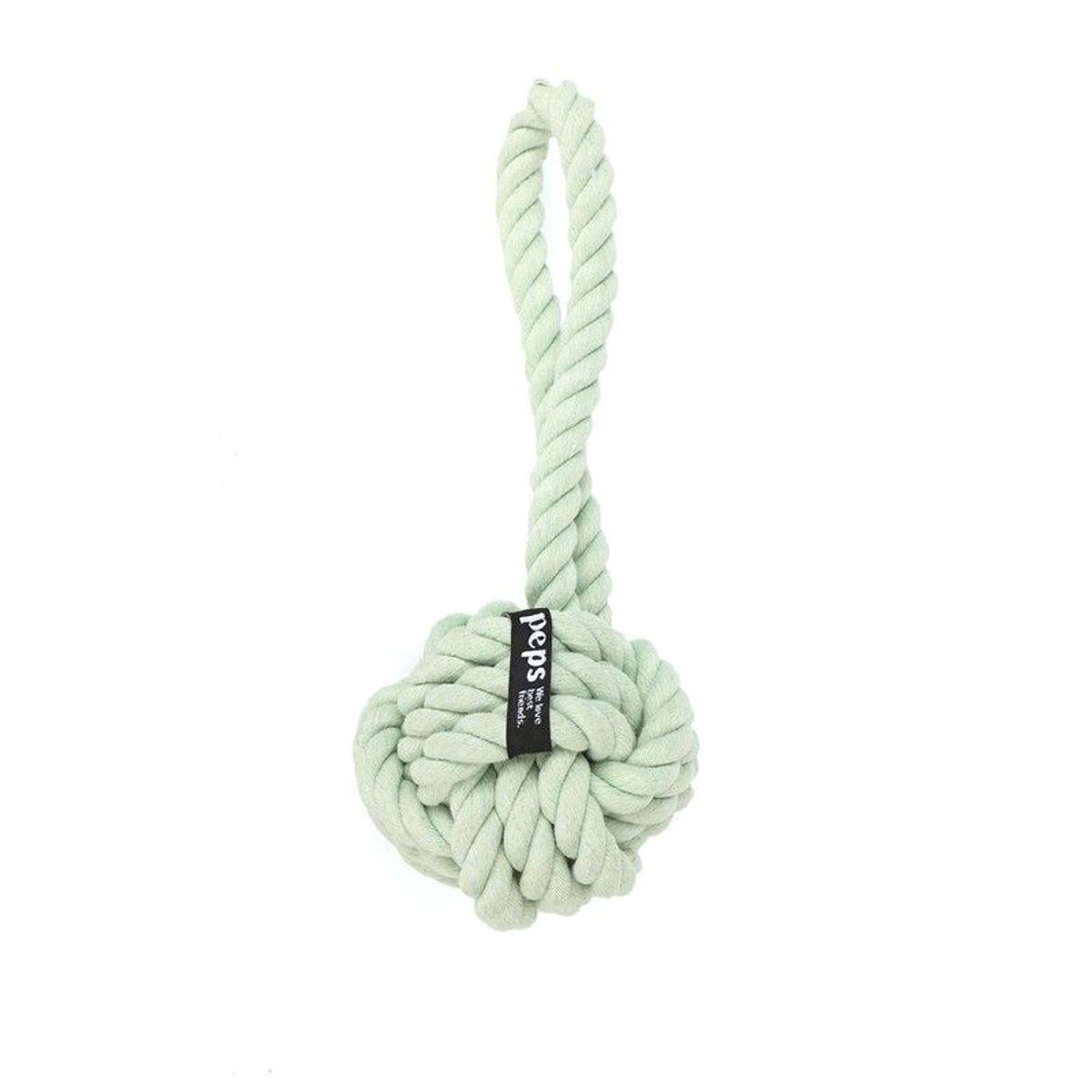 PEPS WE LOVE BEST FRIENDS - Juguete para Perro Pelota de Cuerda Resistente-