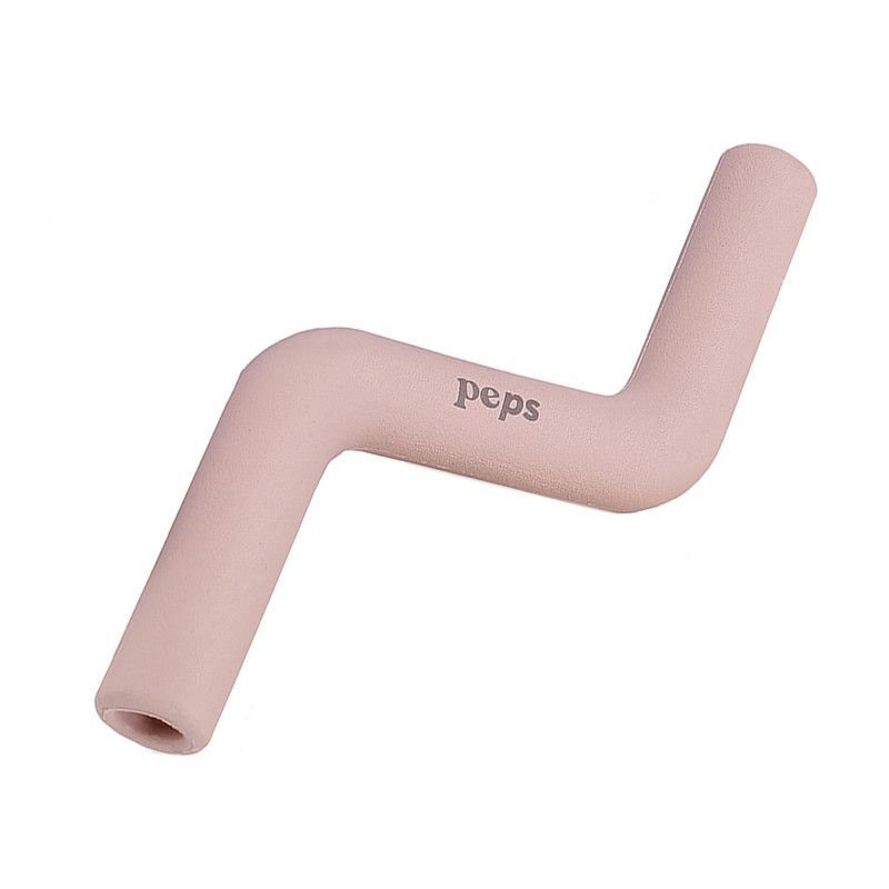 PEPS WE LOVE BEST FRIENDS - Juguete para Perro ZigZag Caucho Relleno de Comida Rosa M-
