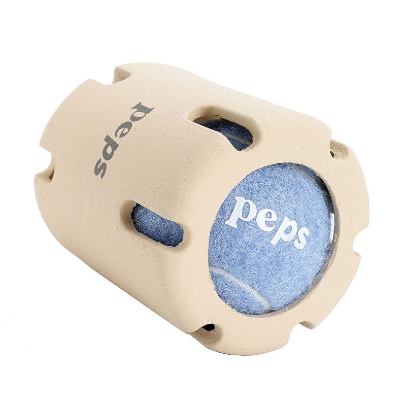 PEPS WE LOVE BEST FRIENDS - Juguete para Perro Pelota con Caucho Interactivo Beige-