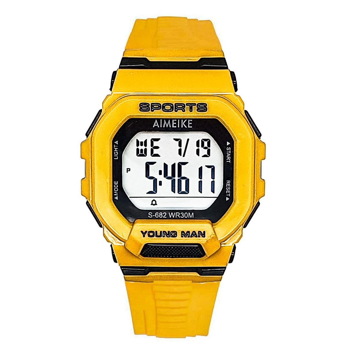 DAYOSHOP - Reloj Digital Resistente Al Agua Cuadrado Unisex  Estuche