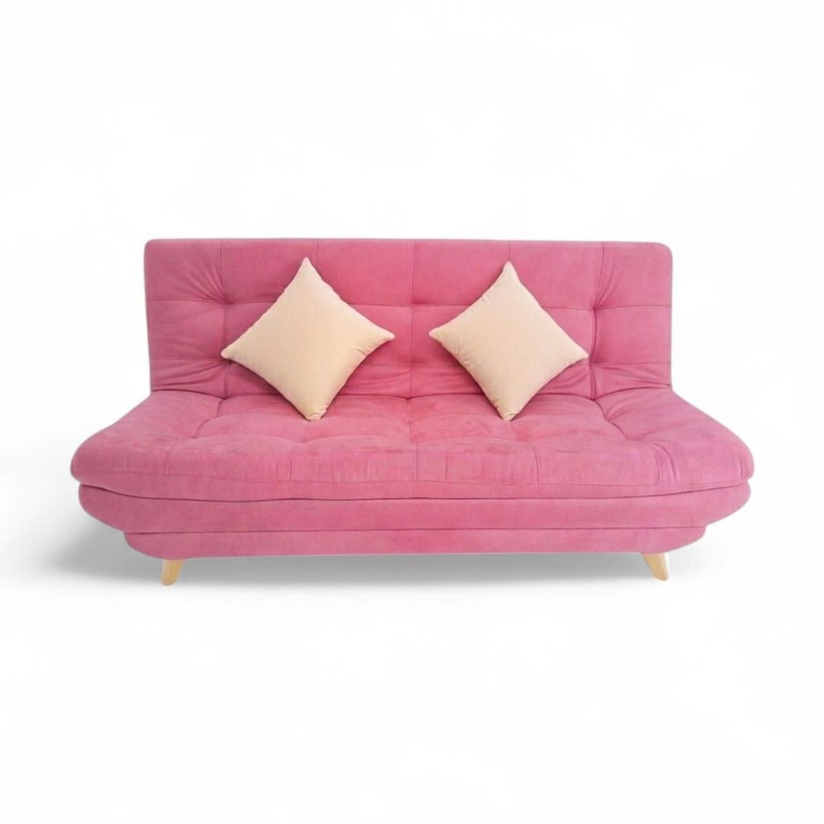 ACQUA MUEBLERIA - Sofa Cama 3 puestos Confort 3 Posiciones - Maison Palo De Rosa