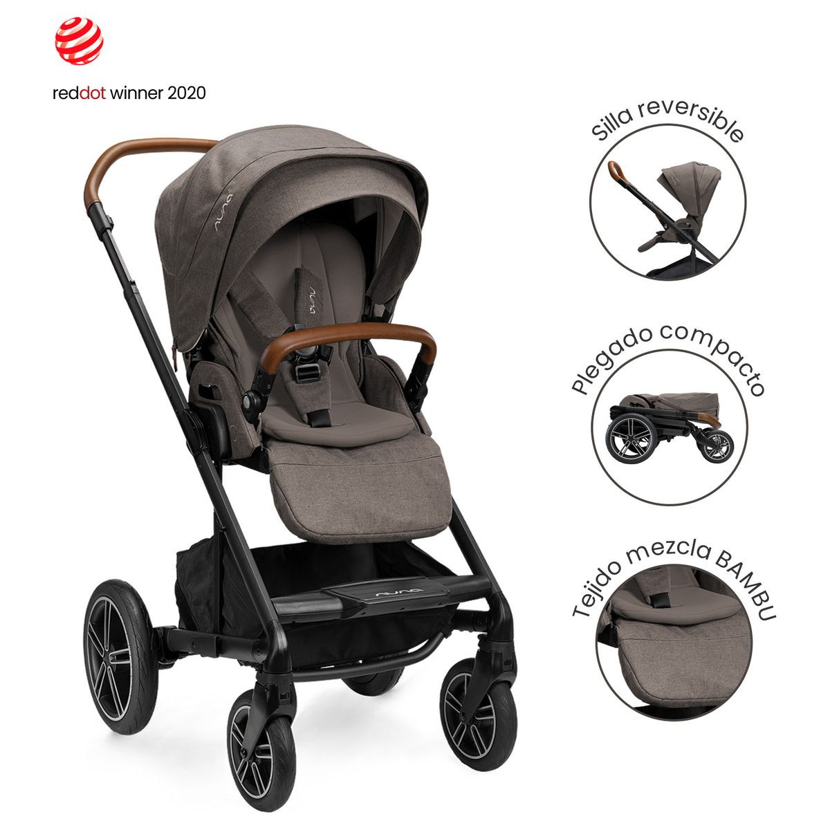 NUNA - Coche Bebe Nuna Mixx ™ Next Granite
