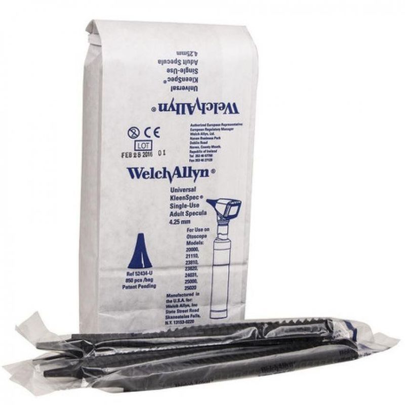 WELCH ALLYN - Especulos Conos para Otoscopio Welch Allyn x 10 paquetes Pediatrico
