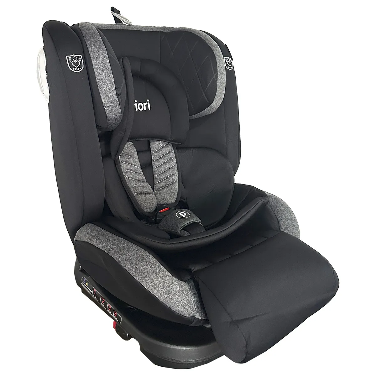 PRIORI - Silla Carro Bebe First Plus 360 º ISOFIX Priori Negro