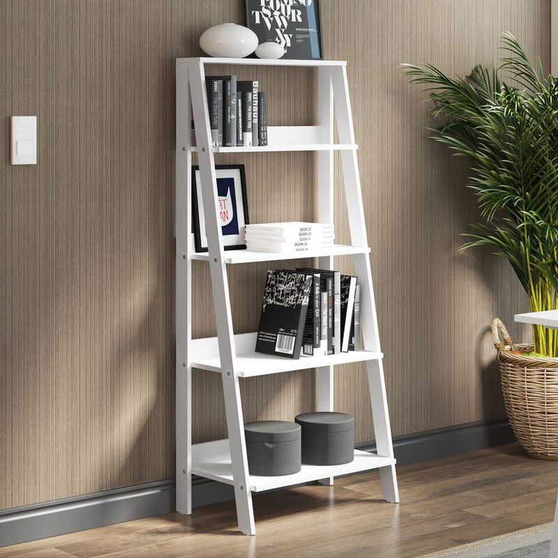 MADESA - Mueble Estante Librero con 4 Niveles
