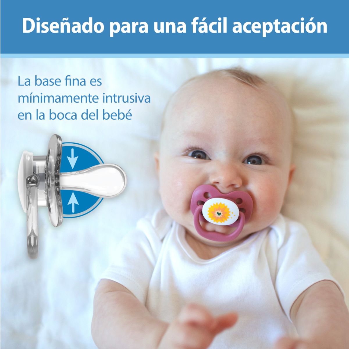 DR BROWNS - Chupos para Bebes Entretención Advantage N2 6-18m Azul x 2