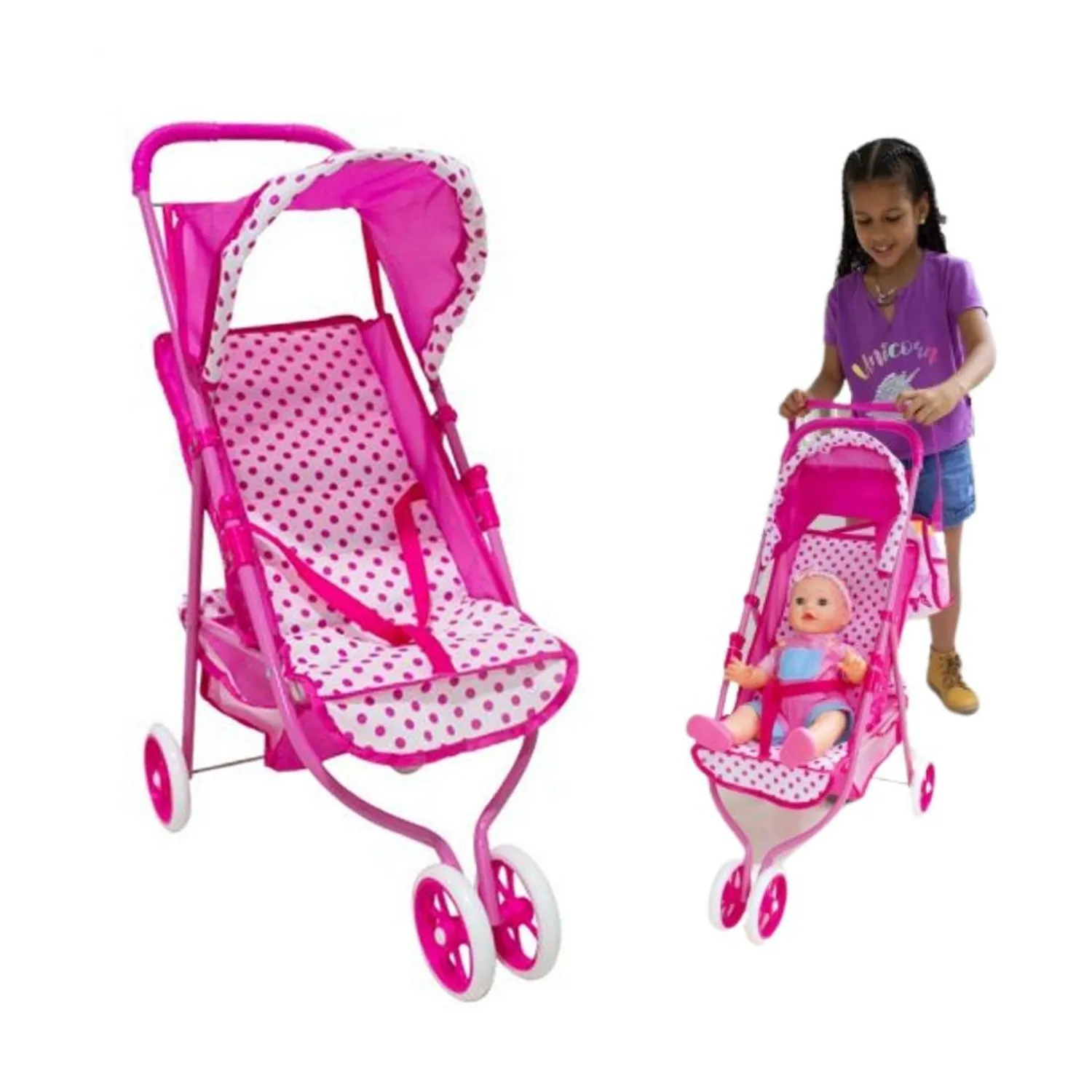 Juguete Cochecitos De MuÃ±ecas Grandes Coche Cochecito Para