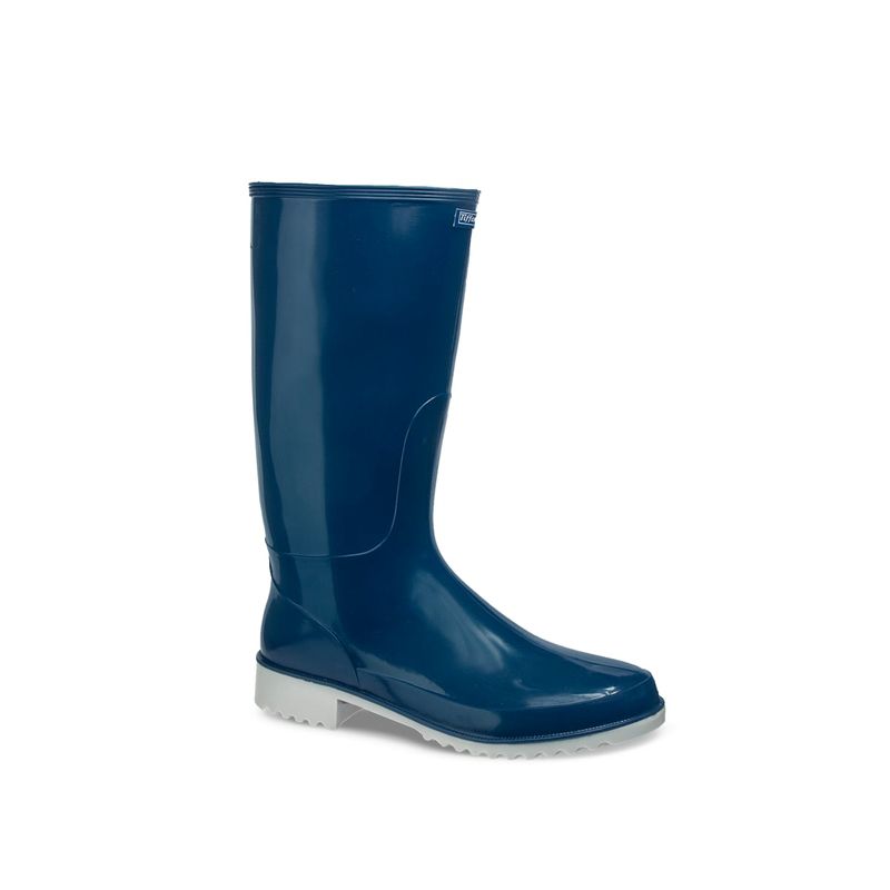 CROYDON - Botas PVC Tiffany Estampada Azul para Mujer Croydon