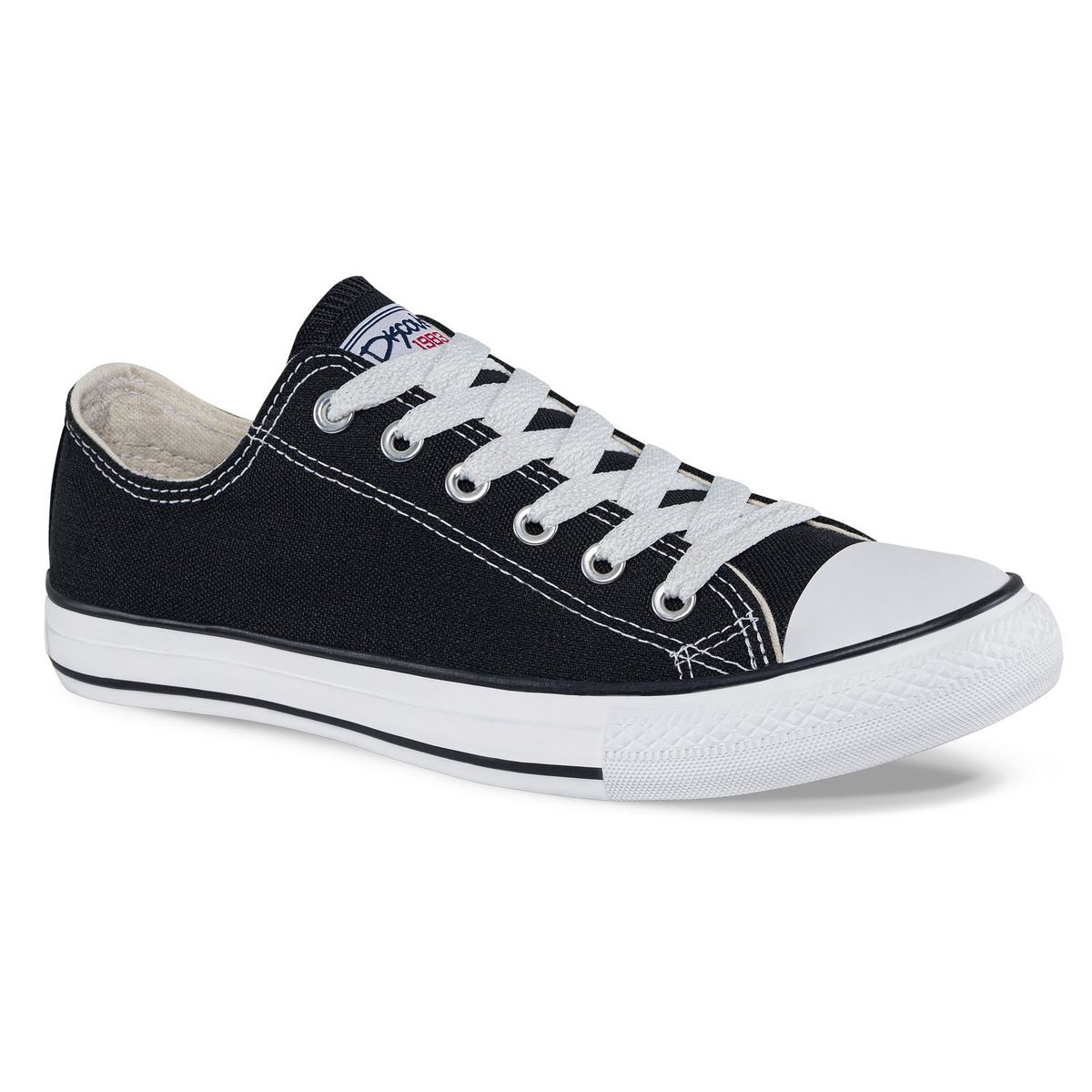 CROYDON - Tenis Casuales Discovery Bajo Negro Croydon para Hombre
